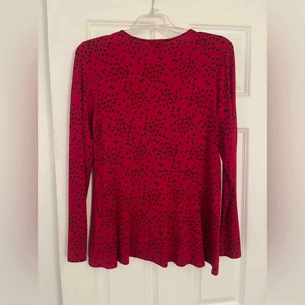 J. Jill Peplum Top - Picture 8 of 9